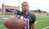 Moving on up: Eric Rogers is one of 13 Division III players to be invited to NFL mini camps. Not a single DIII player was drafted in the 2013 NFL Draft. 
Photos by Andrew Domanski - Staff Photographer