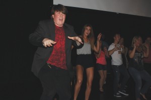 Not Meatloaf again!: The cast shows off their moves for the camera. Photo by Stine Norum- Staff Photographer