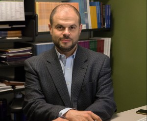 Impacting knowledge: Professor Vlad Vaiman is the recipient of the ACBSP 2019 Teaching Excellence Award, a regional honor. Photo by Katie May- Photojournalist.